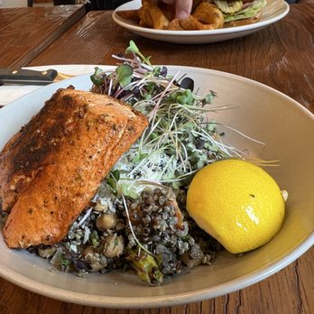 South Fork North Bend - Quinoa with added salmon - Cafes Near Me - North Bend, Washington South Fork North Bend - Quinoa with added salmon - Cafes Near Me - North Bend, Washington