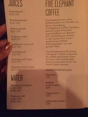 Menu photo 4 Monkey Bar Berlin, BE Menu photo 4 Monkey Bar Berlin, BE