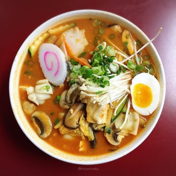 Foo Foo Tei - This is the spicy ramen with oyster, mushroom, squid and tofu. Wish there was more oyster ( only two piece... Ha) - Tapas/Small Plates Near Me - Hacienda Heights, California Foo Foo Tei - This is the spicy ramen with oyster, mushroom, squid and tofu. Wish there was more oyster ( only two piece... Ha) - Tapas/Small Plates Near Me - Hacienda Heights, California