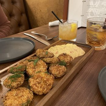 Copper & Sage - Fried Pickes with Pimento - Cocktail Bars Near Me - Goodyear, Arizona Copper & Sage - Fried Pickes with Pimento - Cocktail Bars Near Me - Goodyear, Arizona