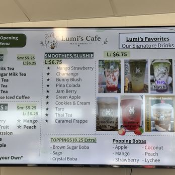 Lumi's Cafe - Menu - Bakeries Near Me - Hesperia, California Lumi's Cafe - Menu - Bakeries Near Me - Hesperia, California