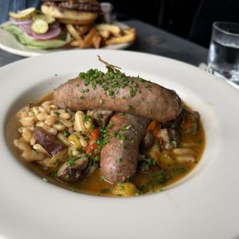 Stonehorse Cafe - Lamb sausage with beans and herbs - New American Near Me - Tulsa, Oklahoma