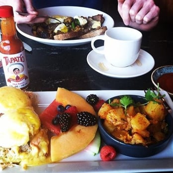 Saint & Second - Crab and lobster benedict. - New American Near Me - Long Beach, California Saint & Second - Crab and lobster benedict. - New American Near Me - Long Beach, California
