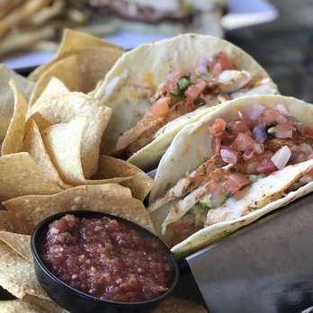 WINGERS Restaurant - Chicken Chicken Fresca Tacos kinda bland but delicious with the quesadilla sauce! - Chicken Wings Near Me - Saint George, Utah WINGERS Restaurant - Chicken Chicken Fresca Tacos kinda bland but delicious with the quesadilla sauce! - Chicken Wings Near Me - Saint George, Utah