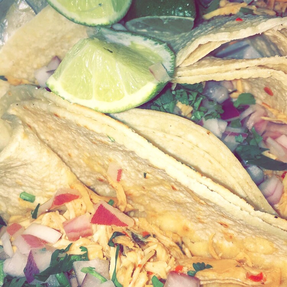 Mexican Style Chicken Soft Tacos! Fresh! Mexican Style Chicken Soft Tacos! Fresh!