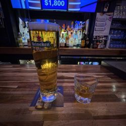 The Whistlin' Donkey - Beer and a shot.