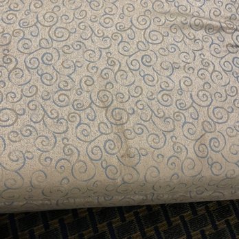 Comfort Suites Nacogdoches - Nobody wants to see the remnants of whatever wiped onto this sofa. Ewww! - Hotels Near Me - Nacogdoches, Texas