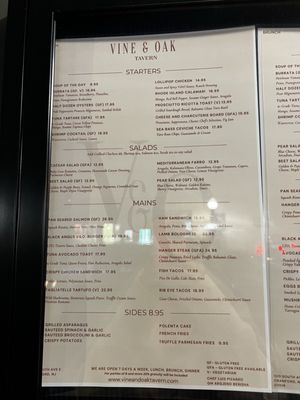 Menu photo 6 Vine and Oak Tavern Cranford, NJ Menu photo 6 Vine and Oak Tavern Cranford, NJ