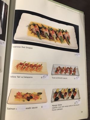 Menu photo 5 Yama Sushi Redding, CA