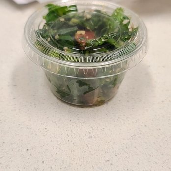 Tofas Mediterranean Grill - Tabbouleh in a dressing size container. This is the "small" for $4.50! Go to Ark or AJs where you'll get more for what you pay - Mediterranean Near Me - Clovis, California Tofas Mediterranean Grill - Tabbouleh in a dressing size container. This is the "small" for $4.50! Go to Ark or AJs where you'll get more for what you pay - Mediterranean Near Me - Clovis, California