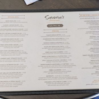 Savona's - Italian Near Me - Hudson, New York