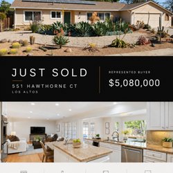 Kei Realty Group - Compass - Los Altos bright open layout, 3 beds + flex 4th, chef's kitchen & great room. Helped our clients land their dream home!