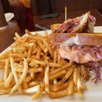 The Rail - Akron - Lunch Reuben special with skinny fries - Bars Near Me - Fairlawn, Ohio The Rail - Akron - Lunch Reuben special with skinny fries - Bars Near Me - Fairlawn, Ohio