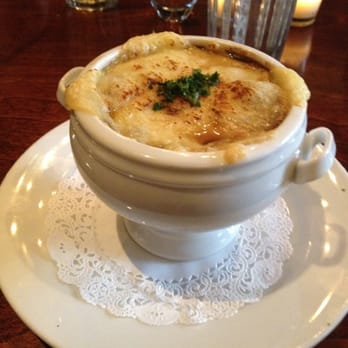 Voila! Bistrot - French Onion Soup! Yum! - French Near Me - Seattle, Washington Voila! Bistrot - French Onion Soup! Yum! - French Near Me - Seattle, Washington