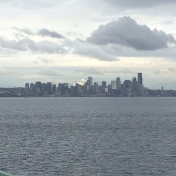 Seattle Ferry Terminal - View of downtown Seattle from the ferry. - Ferries Near Me - Seattle, Washington