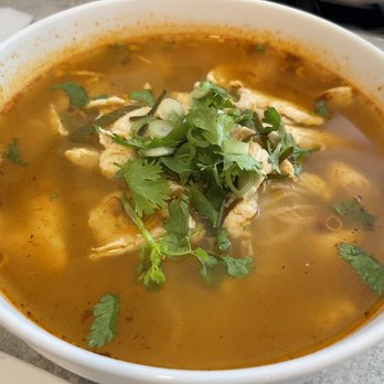 Cherry Thai - Tom Yum Noodle Soup with Chicken - Thai Near Me - Pueblo, Colorado