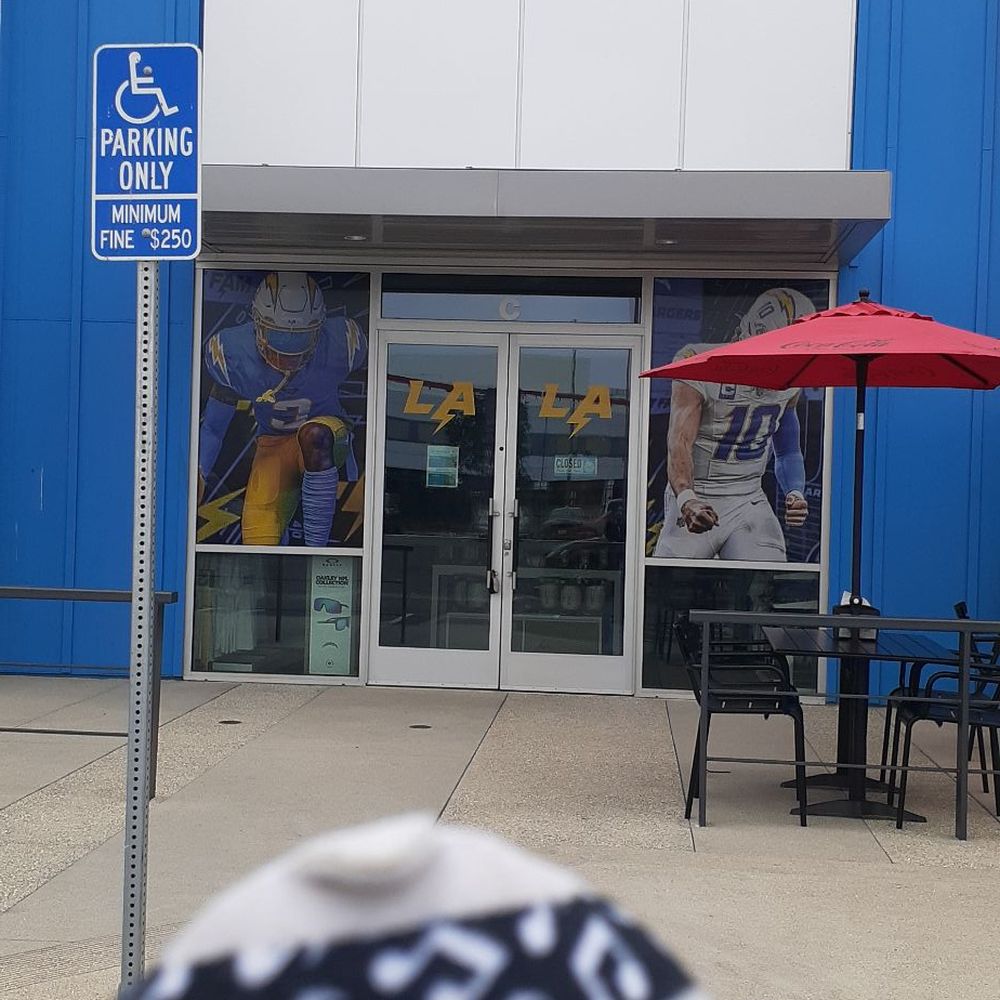 Chargers Team Store - Front. 10/8/25 - Sports Wear Near Me - El Segundo, California Chargers Team Store - Front. 10/8/25 - Sports Wear Near Me - El Segundo, California