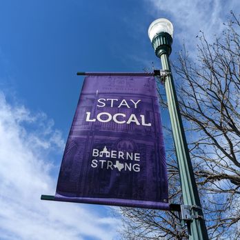 Small Batch Kiku2 - a purple banner hanging from a lamp post - Food Trucks Near Me - Helotes, Texas Small Batch Kiku2 - a purple banner hanging from a lamp post - Food Trucks Near Me - Helotes, Texas