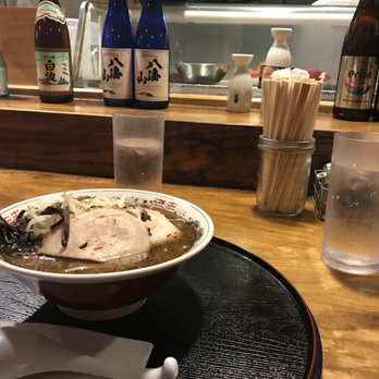 Cagami Ramen - kuro ma-yu ramen (pork broth with roasted garlic sauce) - Ramen Near Me - Camarillo, California