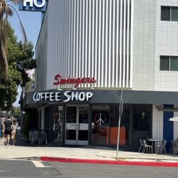 Exterior photo of Swingers Diner - Los Angeles, California Exterior photo of Swingers Diner - Los Angeles, California