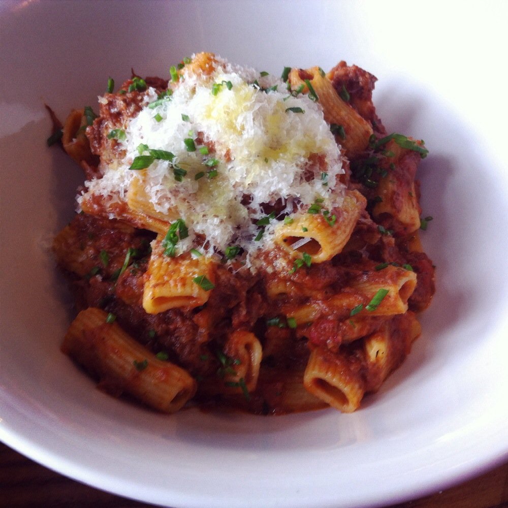 Levetto - Rigatoni (with generous portions of braised beef) - Italian Near Me - Toronto, Ontario Levetto - Rigatoni (with generous portions of braised beef) - Italian Near Me - Toronto, Ontario