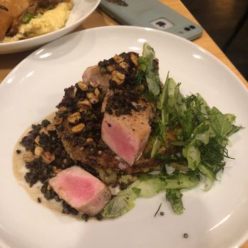 Forage Bistro & Lounge - Chefs special for the night, cottage cheese cheesecake, and lamb. - New American Near Me - Driggs, Idaho Forage Bistro & Lounge - Chefs special for the night, cottage cheese cheesecake, and lamb. - New American Near Me - Driggs, Idaho
