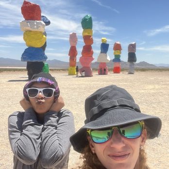 Seven Magic Mountains - Public Art Near Me - Las Vegas, Nevada Seven Magic Mountains - Public Art Near Me - Las Vegas, Nevada