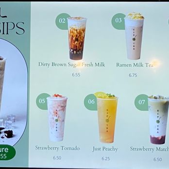 Sip Tea Boba - Menu :) - Bubble Tea Near Me - Pinellas Park, Florida
