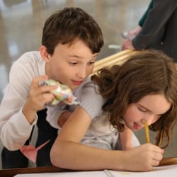 Moses Lake Museum & Art Center - Gallery art carts offer fun activities for kids and adults.