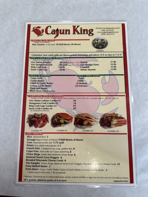 Menu photo 8 Cajun King Aiea Aiea, HI