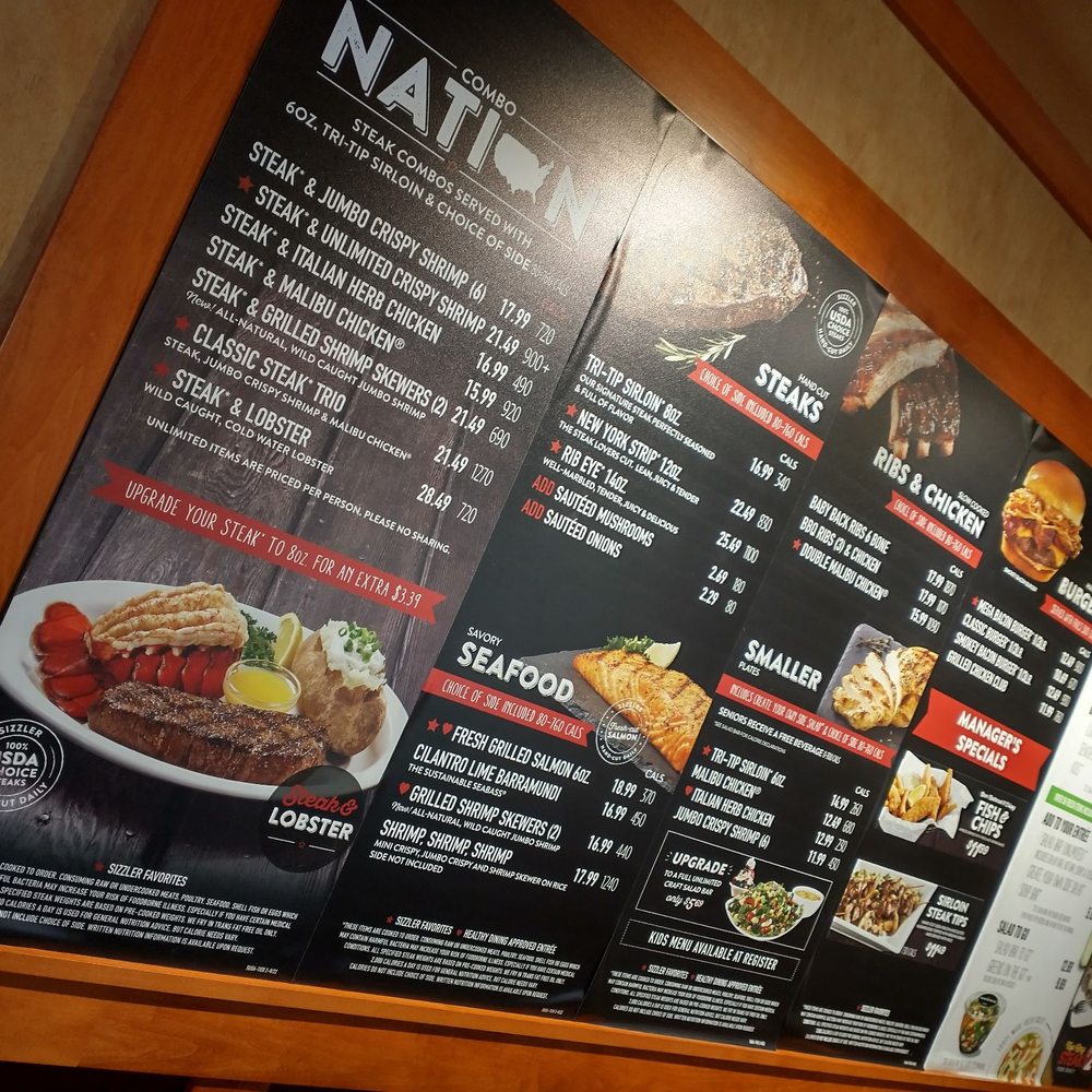 Sizzler - Menu - Seafood Near Me - Sacramento, California Sizzler - Menu - Seafood Near Me - Sacramento, California