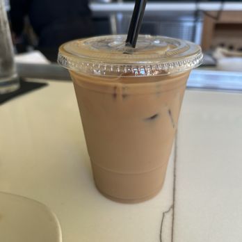 Petros Manhattan Beach - Espresso Latte coffee - Greek Near Me - Manhattan Beach, California