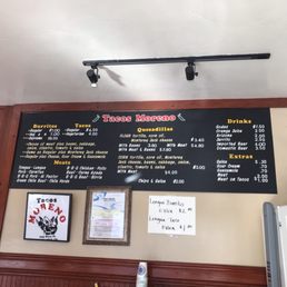 Photo of Tacos Moreno - Santa Cruz, CA, United States. Menu