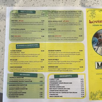 Loving Hut - Pasta and dessert menu - Vegan Near Me - Glendora, California Loving Hut - Pasta and dessert menu - Vegan Near Me - Glendora, California