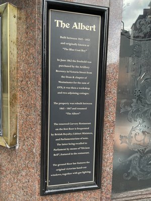 Menu photo 4 The Albert London, XGL