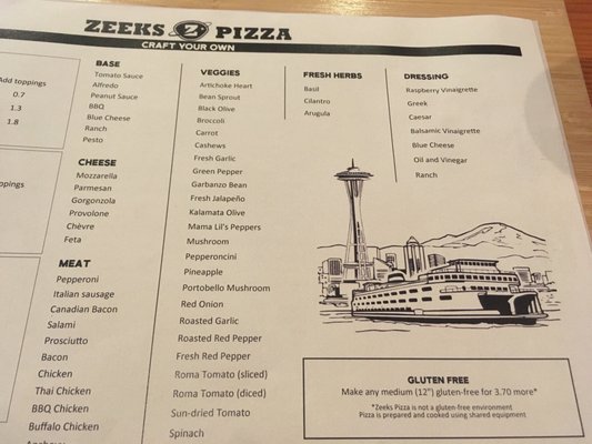Menu photo 3 Zeeks Pizza Lynnwood, WA Menu photo 3 Zeeks Pizza Lynnwood, WA