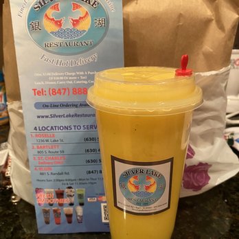 Silver Lake Chinese Restaurant - Mango Smoothie - Chinese Near Me - Elgin, Illinois