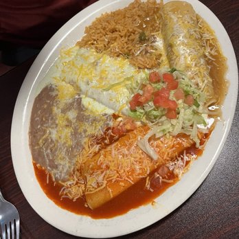 Old Santa Fe Mexican Grille - Enchiladas Fiesta - Mexican Near Me - Littleton, Colorado