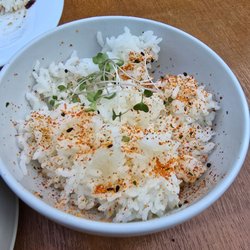 Rumi Garden - Rice for curry.