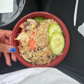 Tiger Asian Bowl - Tiger FR Rice (Combo) - Asian Fusion Near Me - Allen, Texas