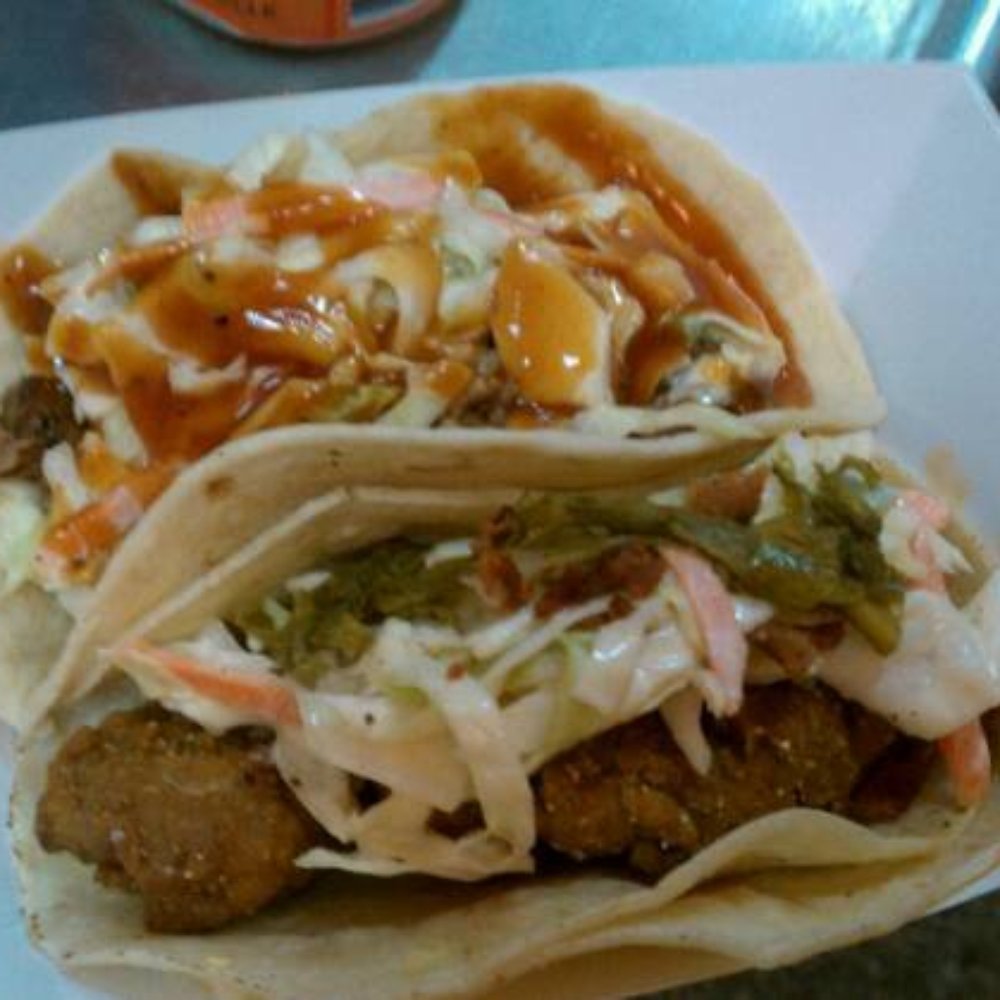 The Peached Tortilla Truck - crunchy catfish and BBQ brisket - Asian Fusion Near Me The Peached Tortilla Truck - crunchy catfish and BBQ brisket - Asian Fusion Near Me