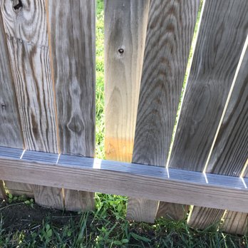 Patuxent Deck & Fence - Warped wood. 4 years old. - Fences & Gates Near Me - Severn, Maryland