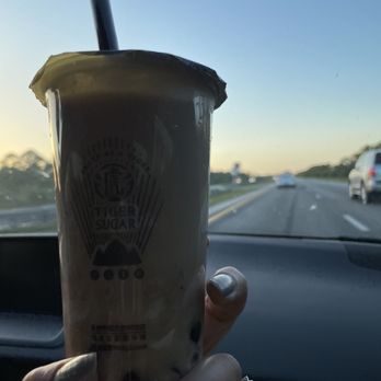 Tiger Sugar - Taro boba - Coffee & Tea Near Me - Hollywood, Florida Tiger Sugar - Taro boba - Coffee & Tea Near Me - Hollywood, Florida