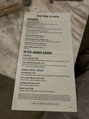 Menu photo 3 True Food Kitchen Kansas City, MO Menu photo 3 True Food Kitchen Kansas City, MO