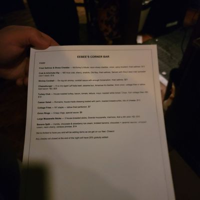 Eebee's Corner Bar by null