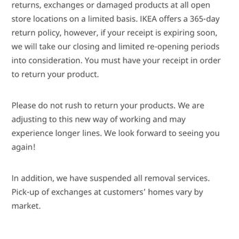 IKEA - Ikea renton website return policy which does not state anything about closing times! - Furniture Stores Near Me - Renton, Washington IKEA - Ikea renton website return policy which does not state anything about closing times! - Furniture Stores Near Me - Renton, Washington