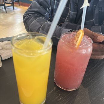 Rad Radish - pineapple, ginger, orange & lemon juice/ blueberry mint soda - Vegan Near Me - San Francisco, California Rad Radish - pineapple, ginger, orange & lemon juice/ blueberry mint soda - Vegan Near Me - San Francisco, California