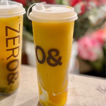 ZERO & - Coco mango - Bubble Tea Near Me - San Francisco, California