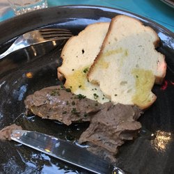 Osteria Bertoliana - Liver on bruschetta