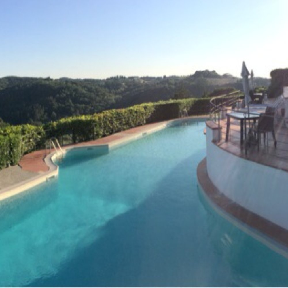 Borgo La Casaccia - Pool area with an awesome view - Hotels Near Me - Montaione, FI